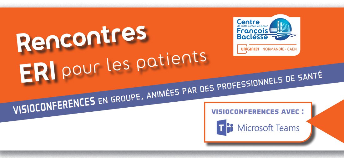 Les prochaines Rencontres ERI pour les patients, en visioconférence