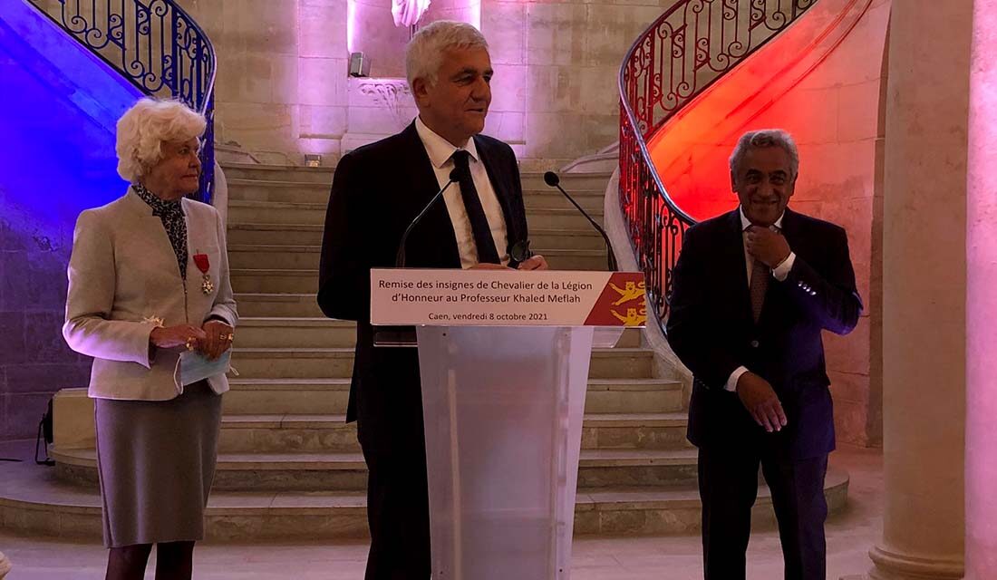 Anne d'Ornano, Hervé Morin et Khaled Meflah