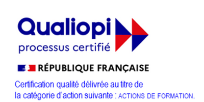 Logo Qualiopi et sa baseline