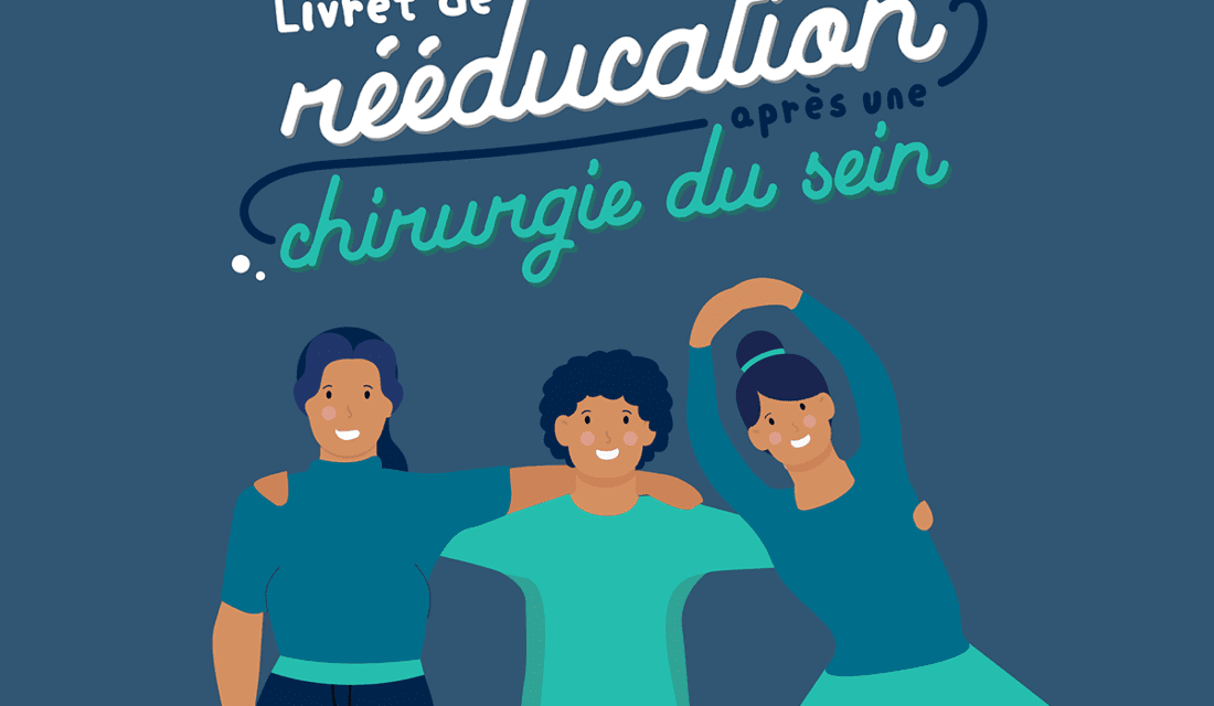 image de la couverture du livret de rééducation post chirurgie du sein