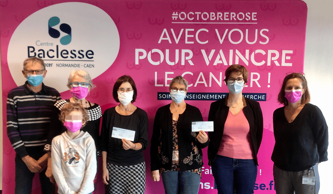 Don des associations de Baron-sur-Odon pour Octobre rose 2022
