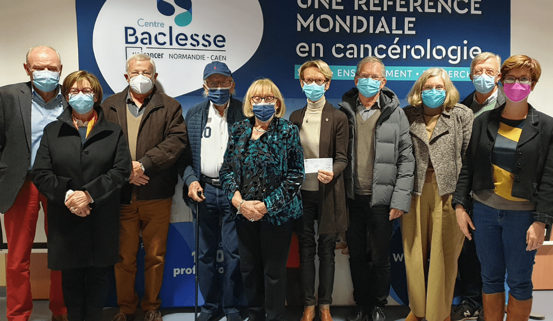 Le Rotary Club de Bayeux remet un don à Baclesse