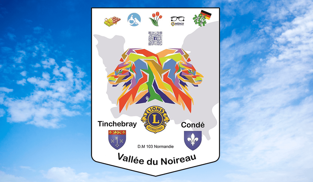 Blason du Lions club Tinchebray-Condé