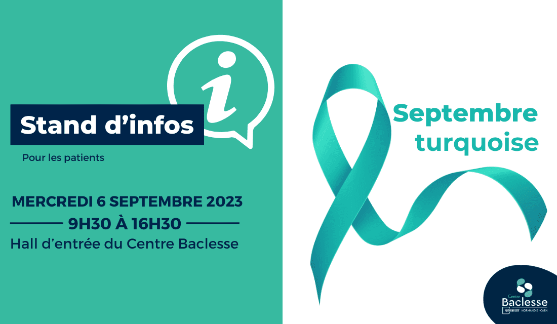 Stand d'information septembre turquoise