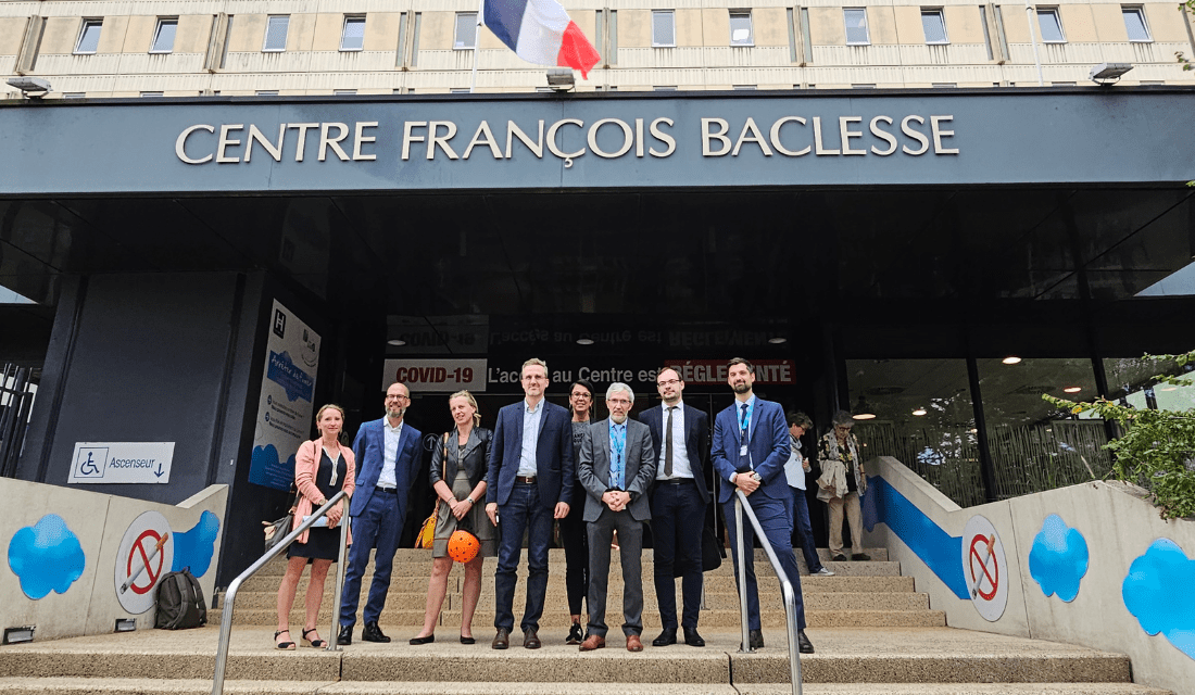 Visite de l'ARS au Centre François Baclesse de Caen