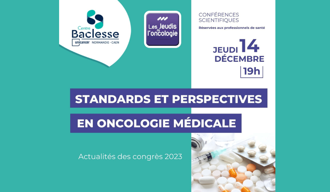 Bandeau du jeudi de l'oncologie du 14/12/2023