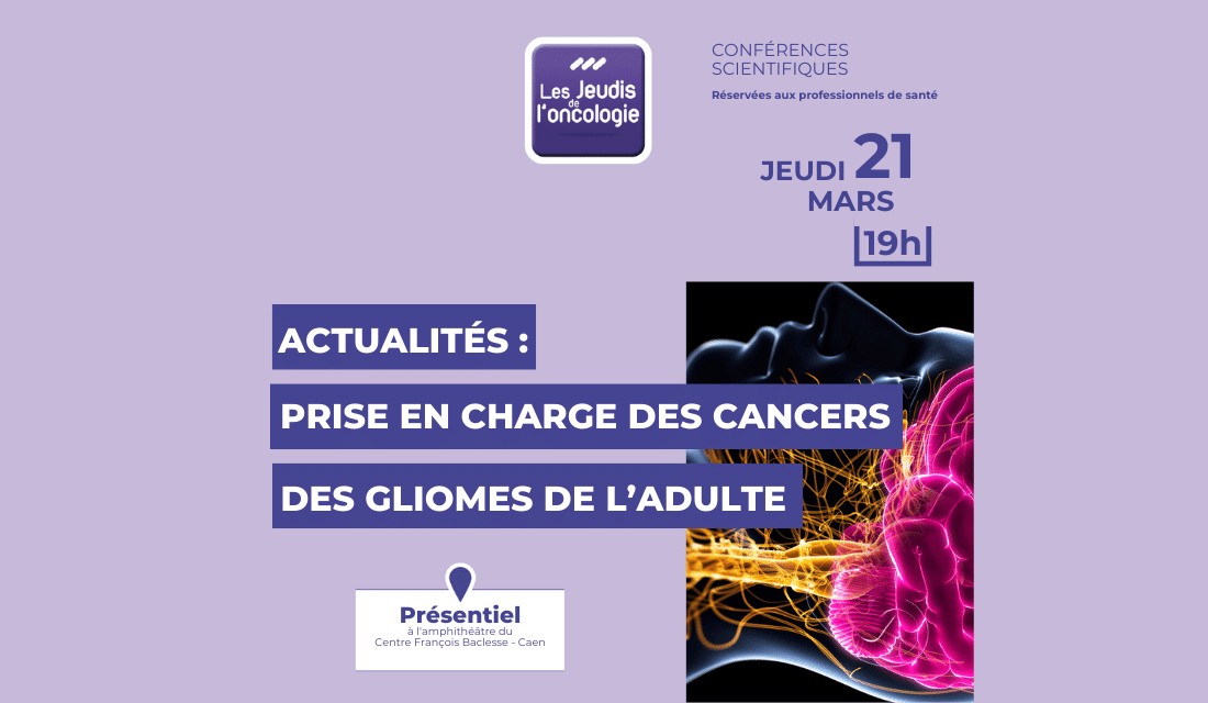 Bandeau du Jeudi de l'oncologie de mars 2024