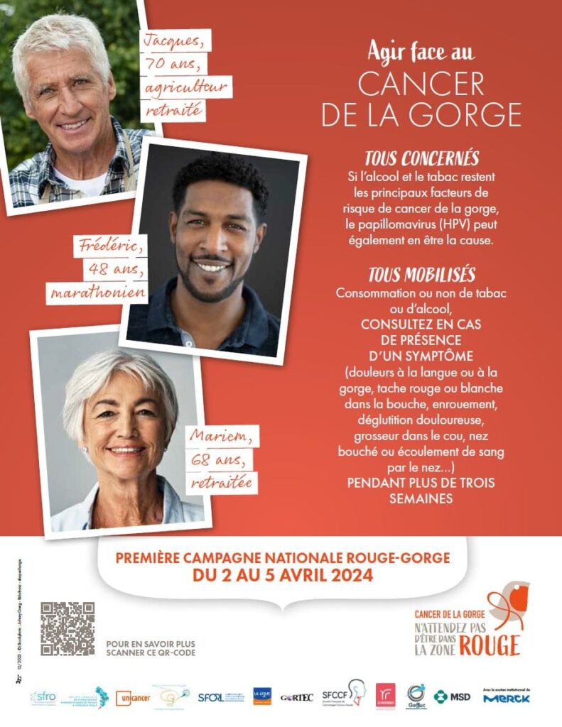Affiche campagne "Rouge-Gorge" 2024 - Baclesse, Caen