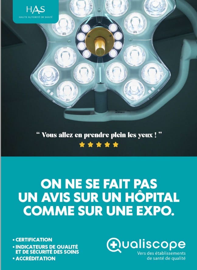 Affiche campagne de communication 2024 de la HAS 