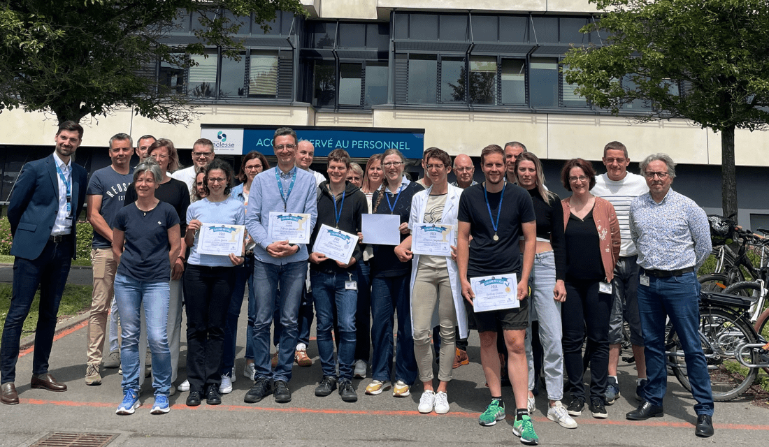 Participants du Centre Baclesse au Challenge 