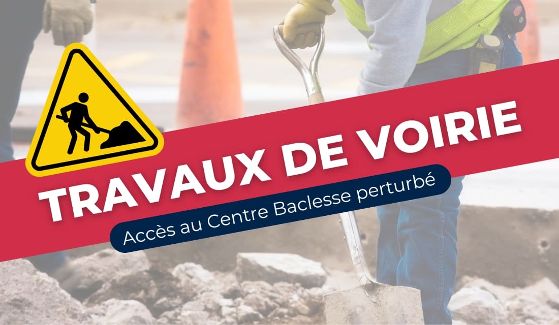 Travaux de voirie pour le Centre Baclesse