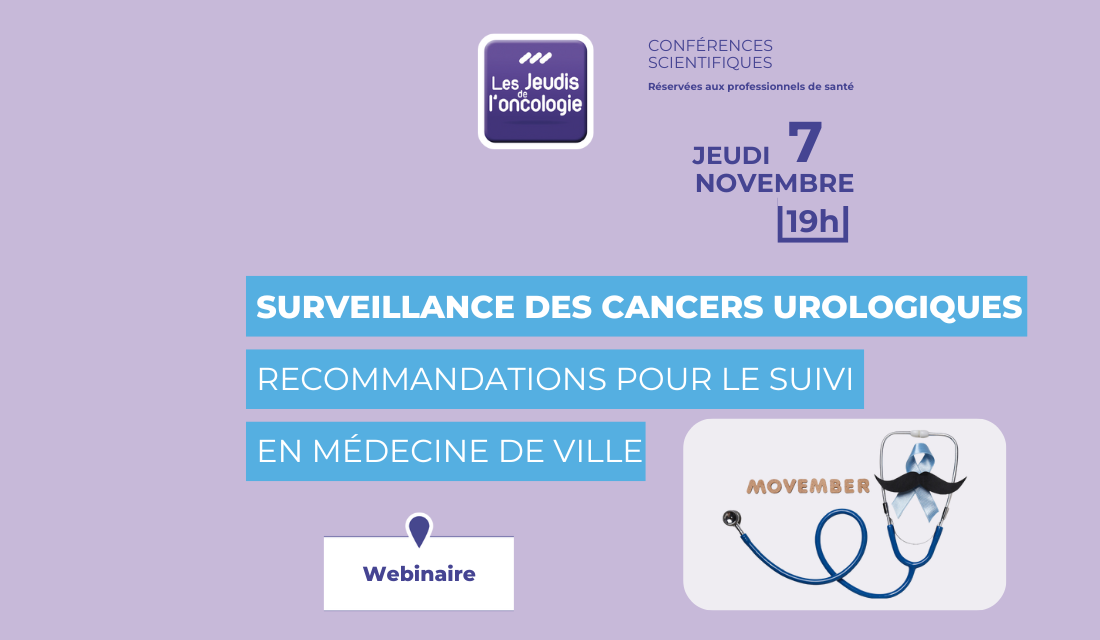 Bandeau du Jeudi de l'oncologie du 7 novembre 2024