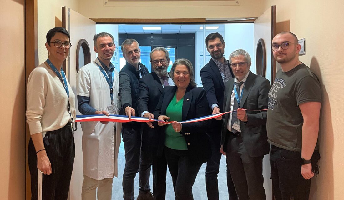 Inauguration Workstation IA au Centre Baclesse de Caen