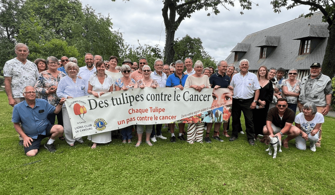 Le Lions Club de Cabourg soutient le Centre Baclesse de Caen en faisant un don