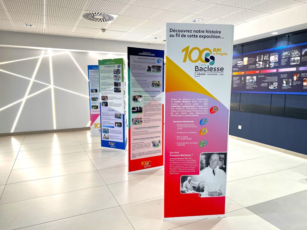 Exposition au Centre Baclesse à Caen - 100 ans