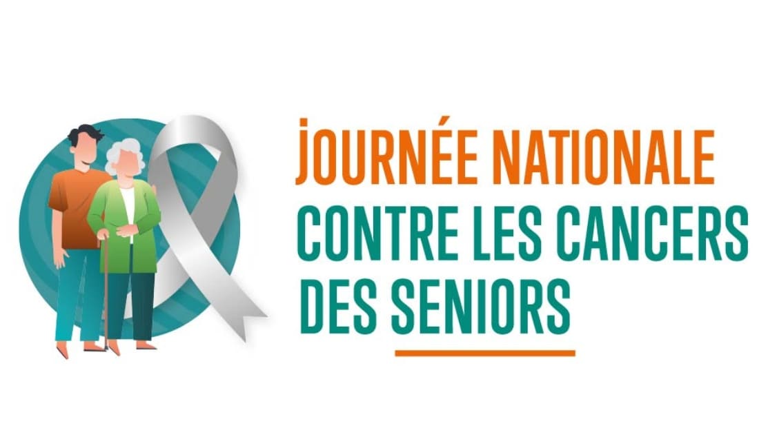 Logo journée nationale contre les cancers des séniors.