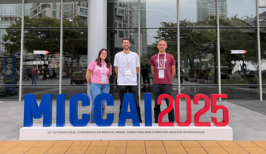 Professionnels du Centre Baclesse de Caen au Congrès MICCAI 2025.