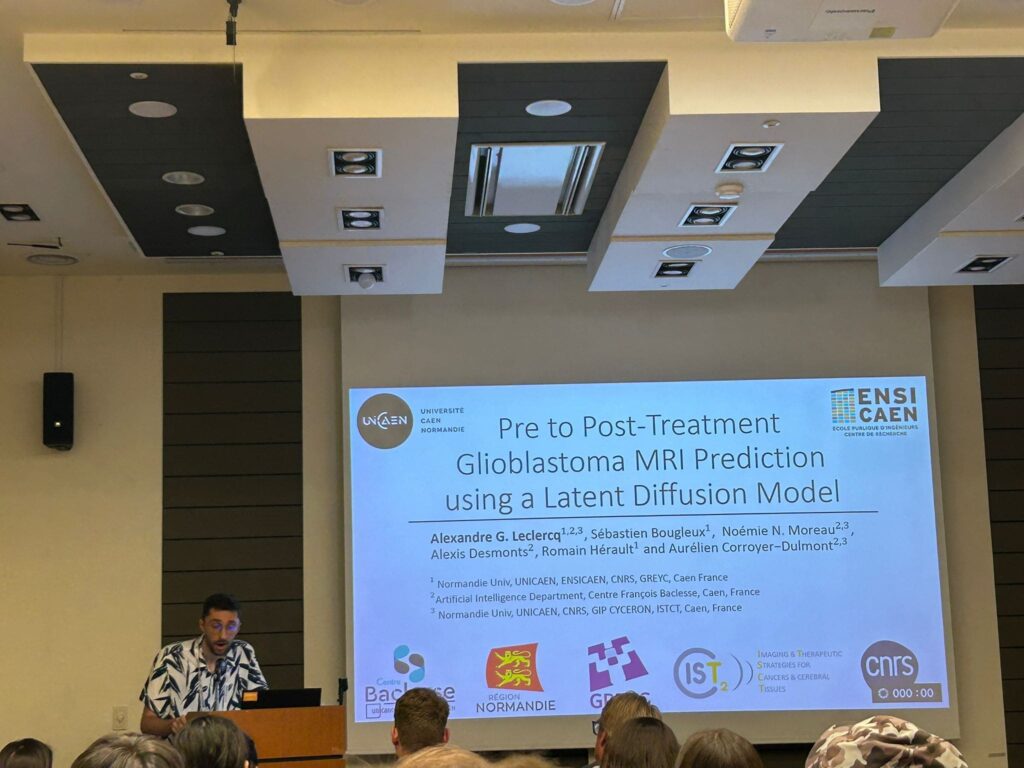 Alexandre LECLERQC du Centre Baclesse. 