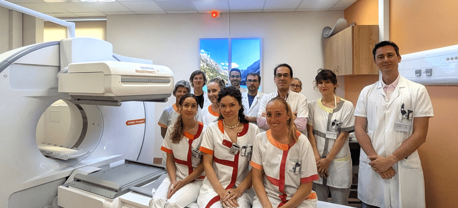 Equipe de médecine nucléaire du Centre Baclesse de Caen
